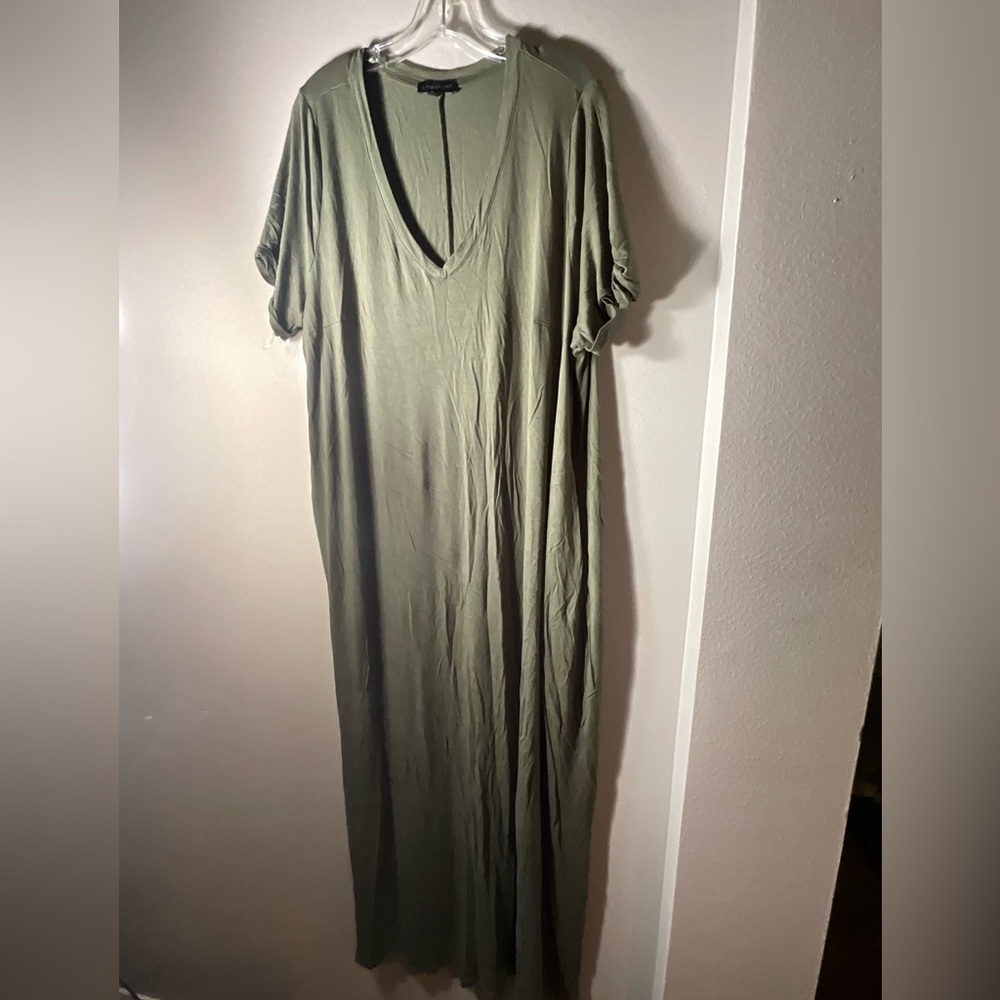 Lane Bryant T-shirt Maxi Dress
